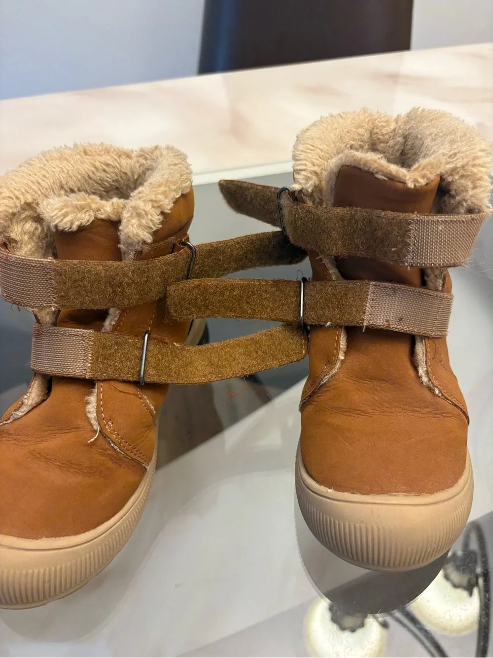 Kids Cat & Jack warm winter boots size 12